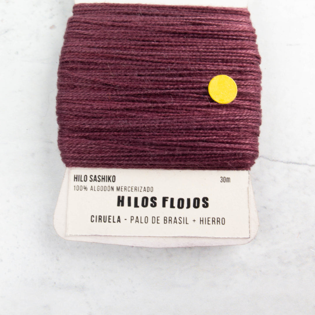 Natural Dyed Sashiko Thread - Ciruela (221)