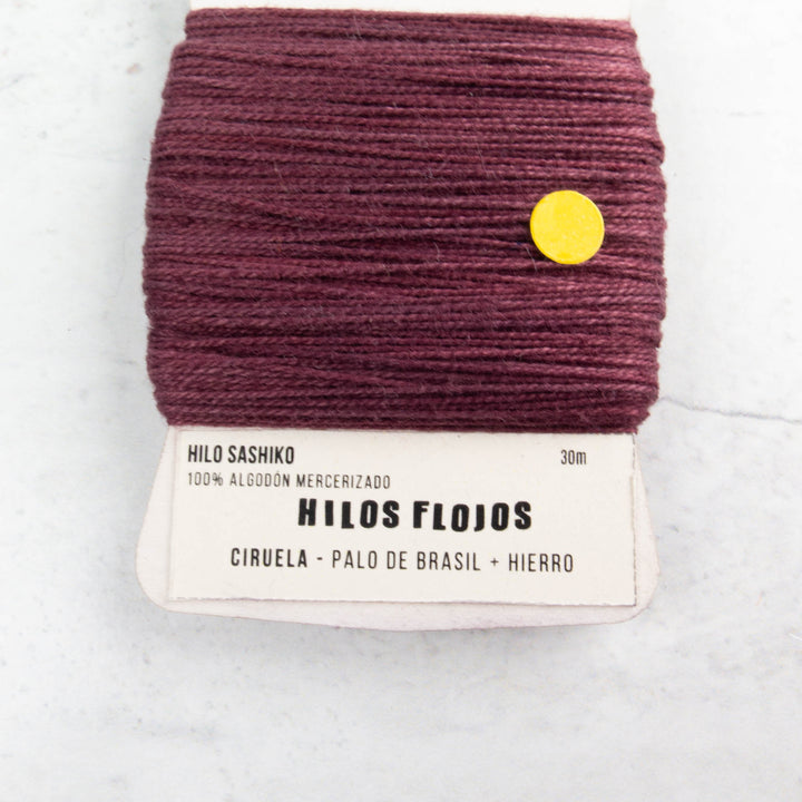 Natural Dyed Sashiko Thread - Ciruela (221)