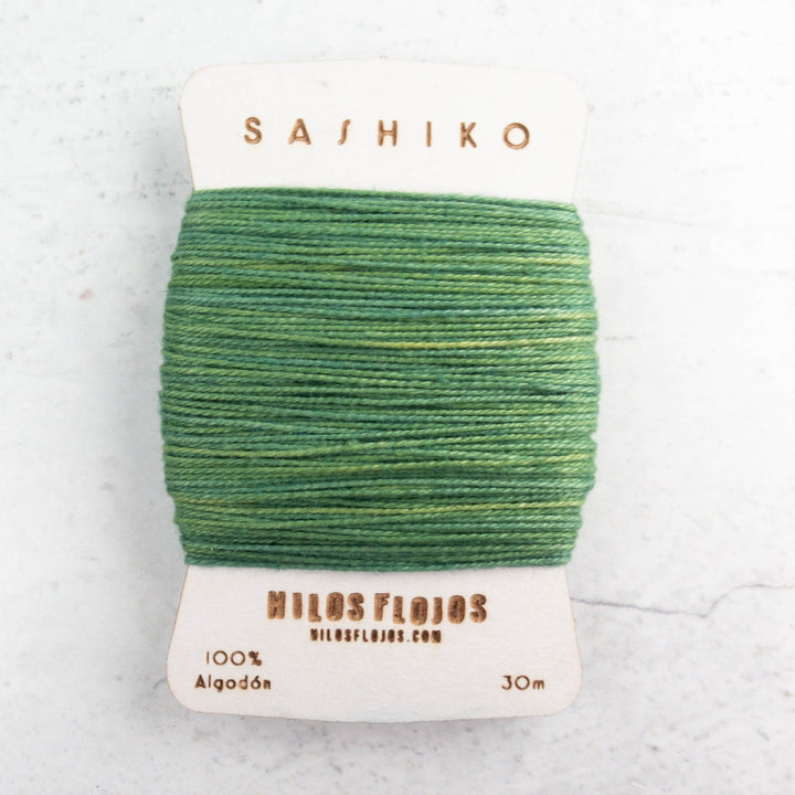Natural Dyed Sashiko Thread - Jade (213)