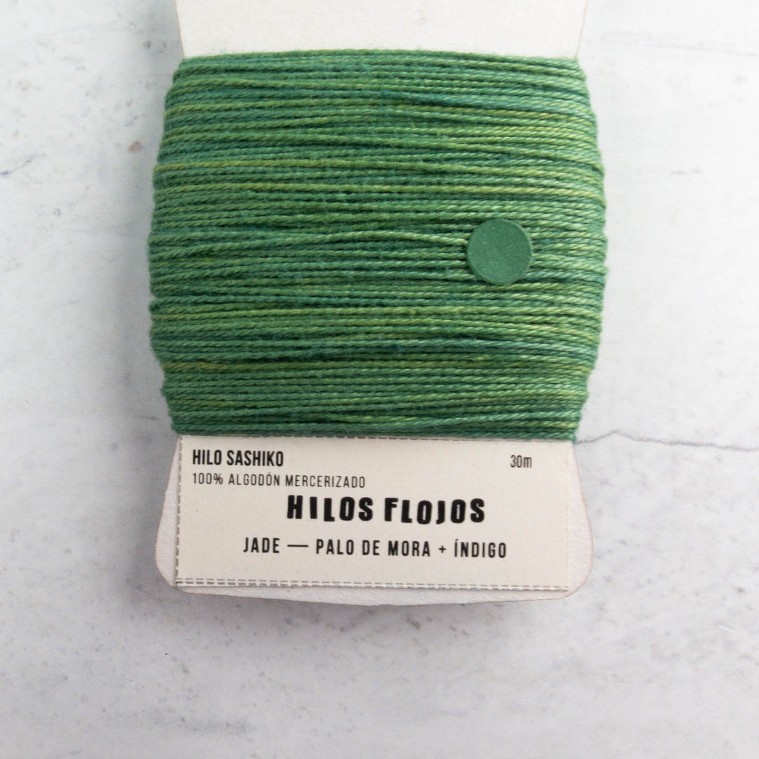 Natural Dyed Sashiko Thread - Jade (213)
