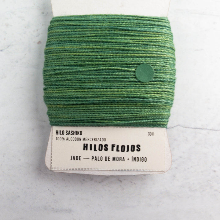 Natural Dyed Sashiko Thread - Jade (213)
