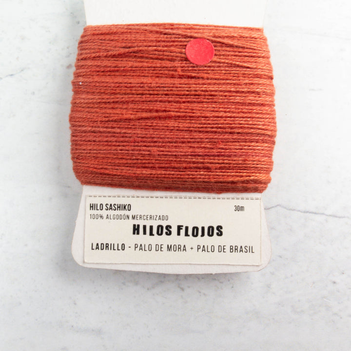 Natural Dyed Sashiko Thread - Ladrillo (203)