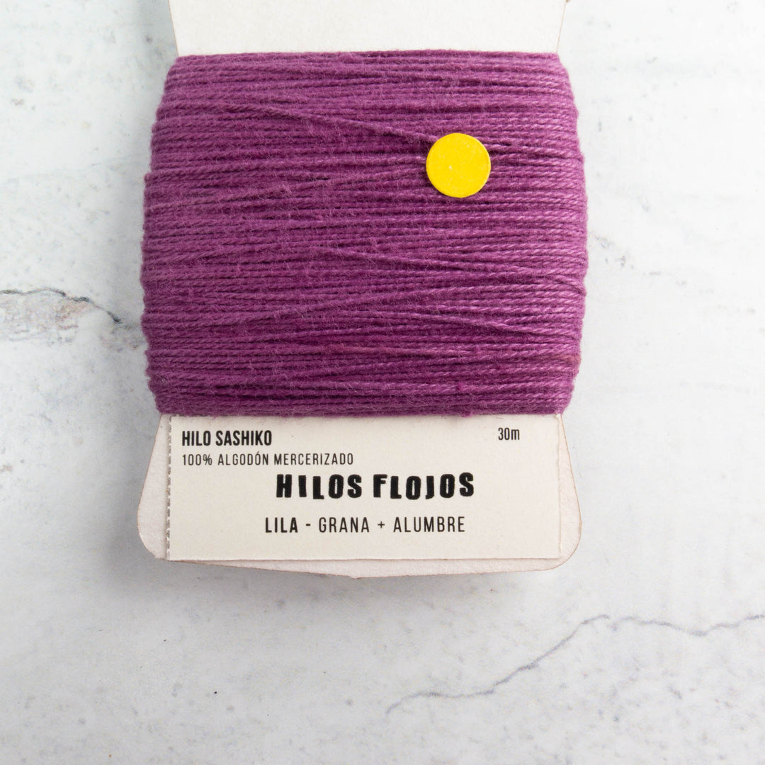 Natural Dyed Sashiko Thread - Lila (223)