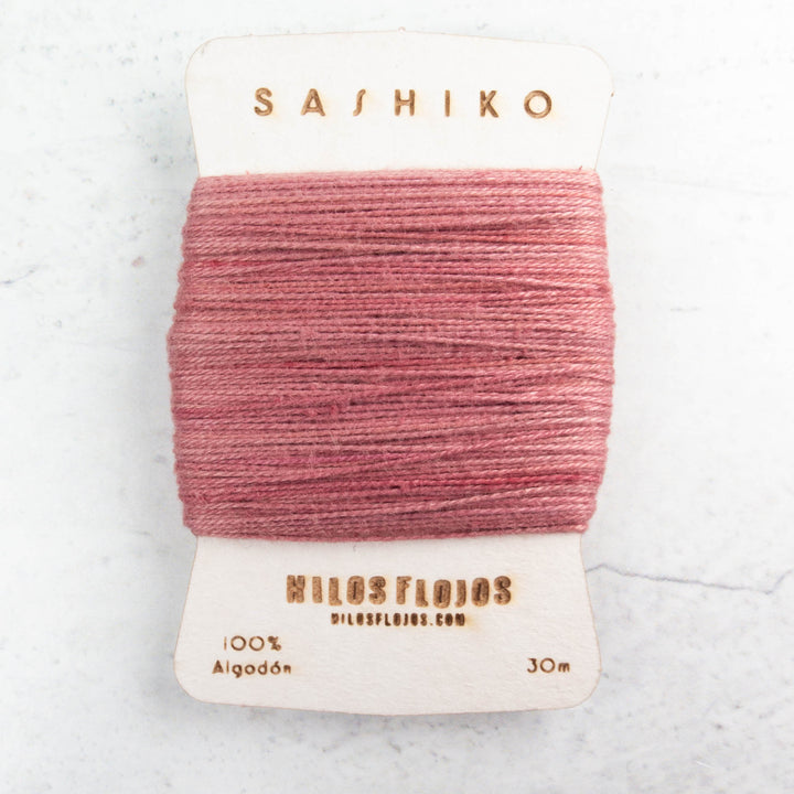 Natural Dyed Sashiko Thread - Palo de Rosa (225)