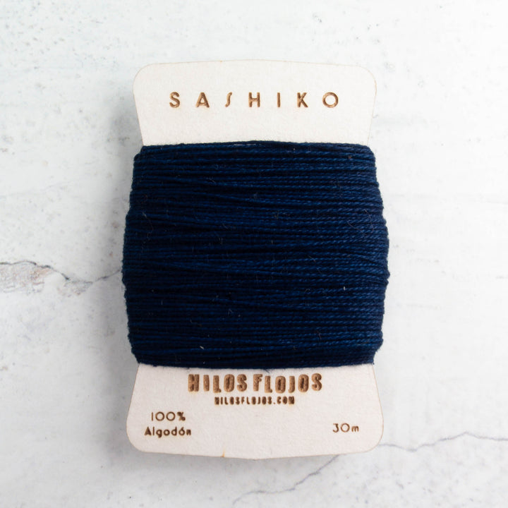 Natural Dyed Sashiko Thread - Tormenta (217)