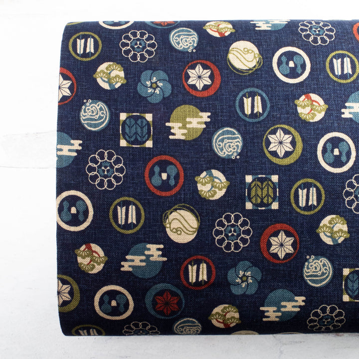 Nara Homespun :: Circular Crests (NHS5D11)
