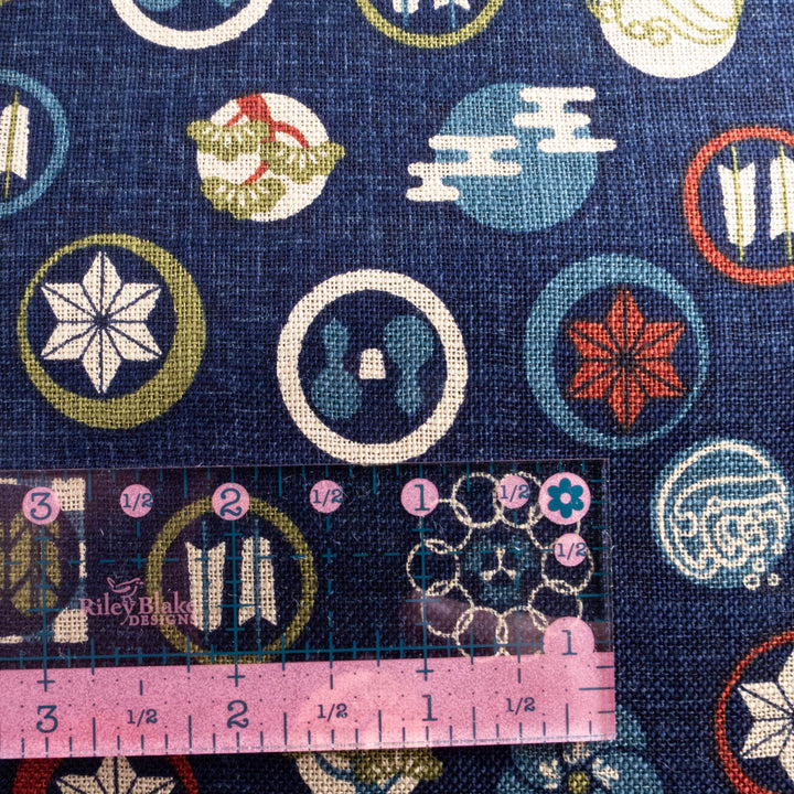 Nara Homespun :: Circular Crests (NHS5D11)