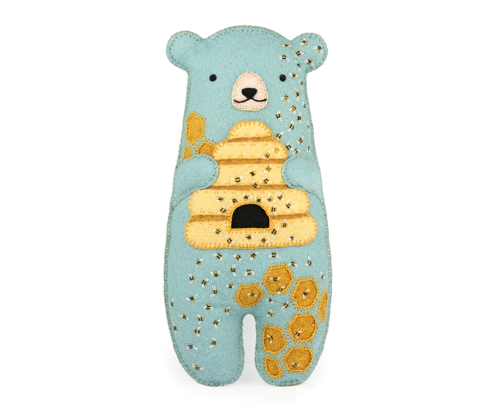Felt Bear Embroidery Kits
