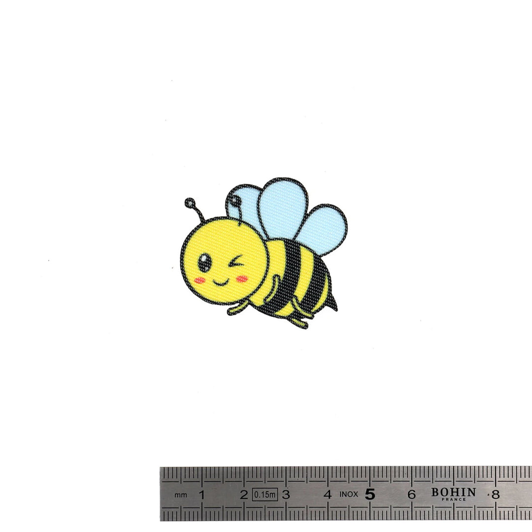 Cute Bee Mini Iron-on Patch