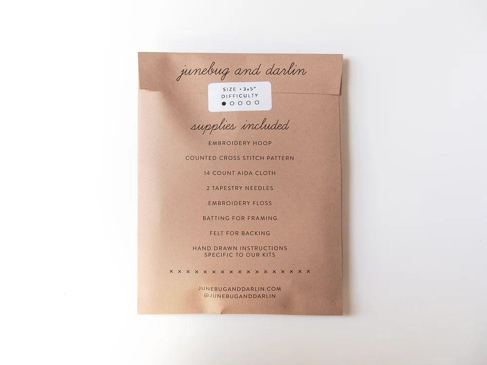 Raise Hell Cross Stitch Kit