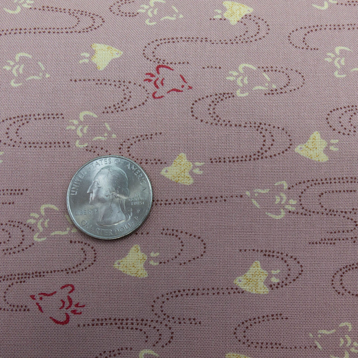 Sevenberry Japanese Cotton Fabric - Chidori Bird on Lilac (SBK2D81)