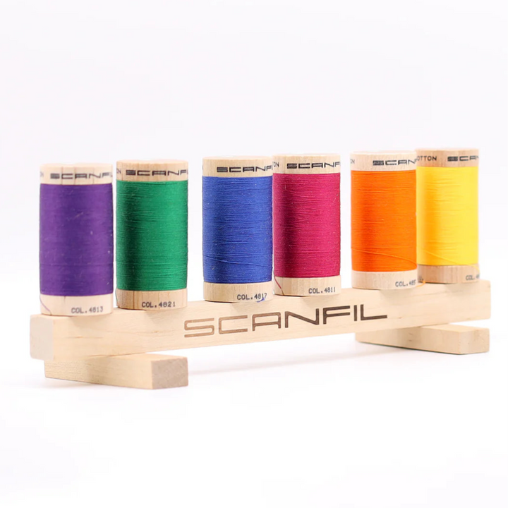 Organic Cotton Sewing Thread Set - Jewel Tones (30/2wt)