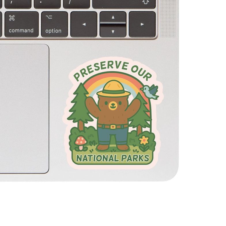 Preserve Our National Parks Vinyl Stickers