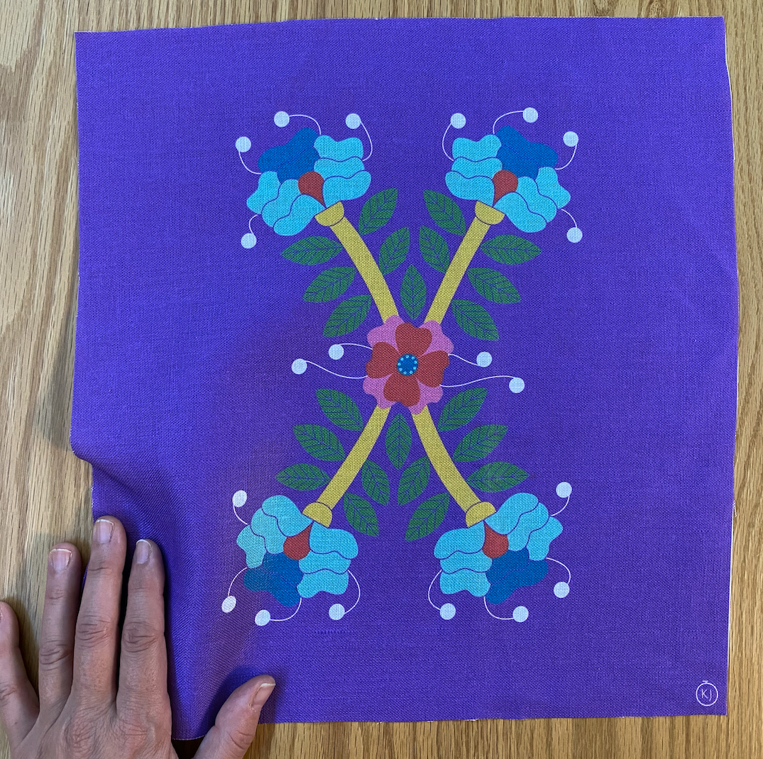 Modern Embroidery Kit - Eva
