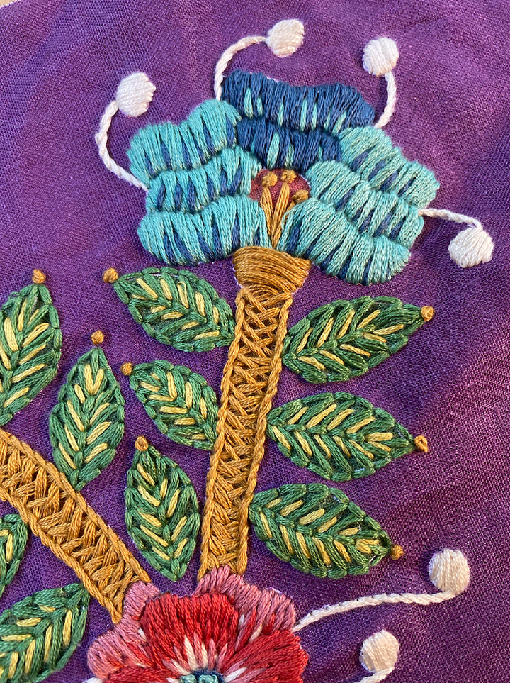 Modern Embroidery Kit - Eva