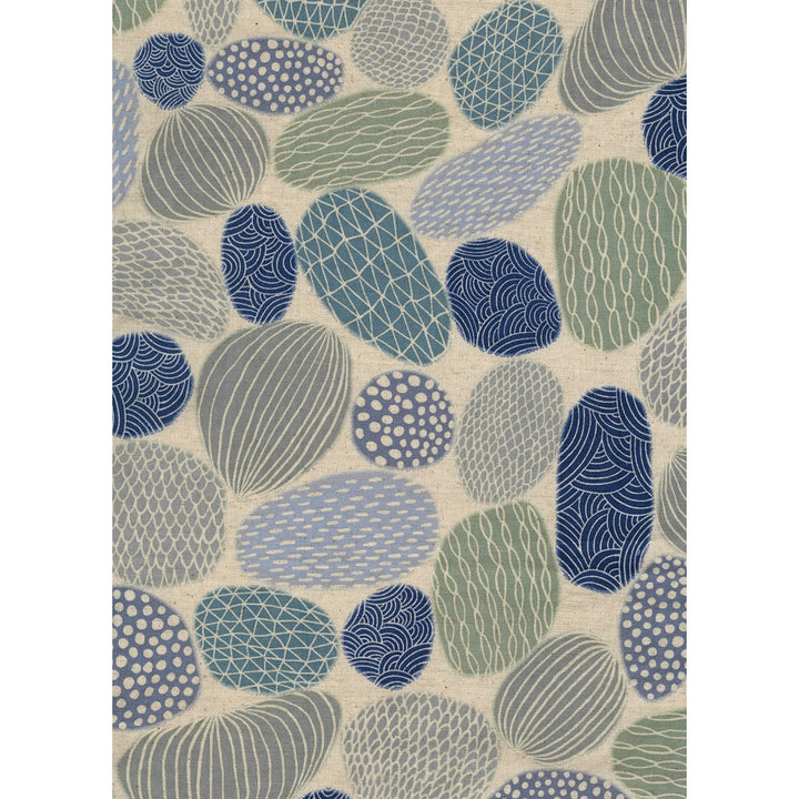 Japanese Cotton/Linen Blend - Pathway by Bookhou - Stones (KOK14401B)