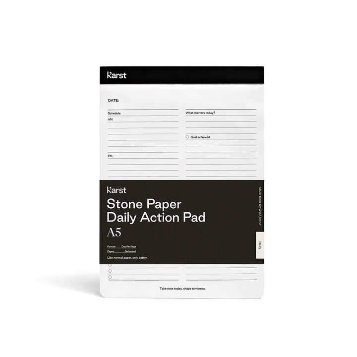 Stone Paper Daily Action Pad (A5)