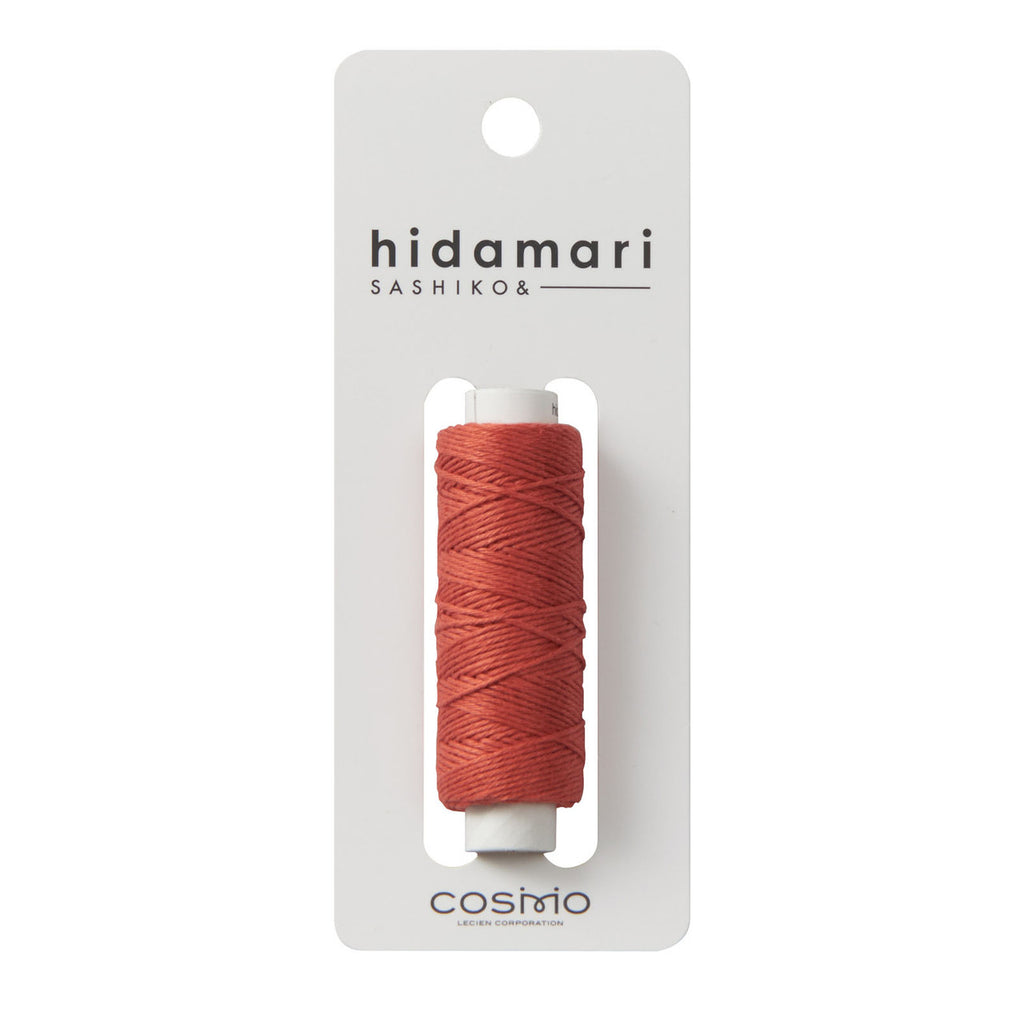 Cosmo Hidamari Sashiko Thread - Burnt Persimmon (#34) – Snuggly Monkey