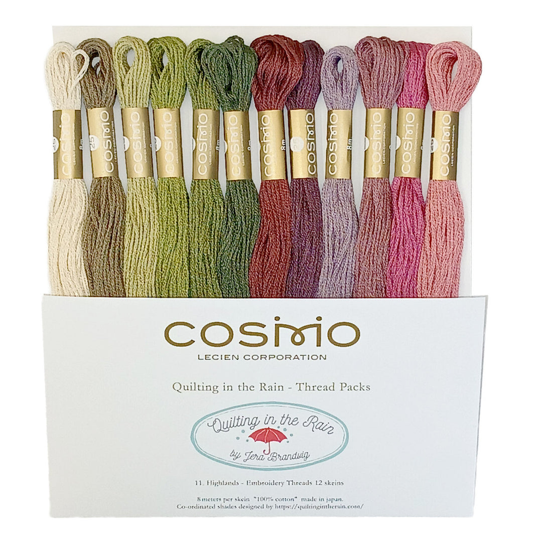 Cosmo Embroidery Floss Set - Highlands