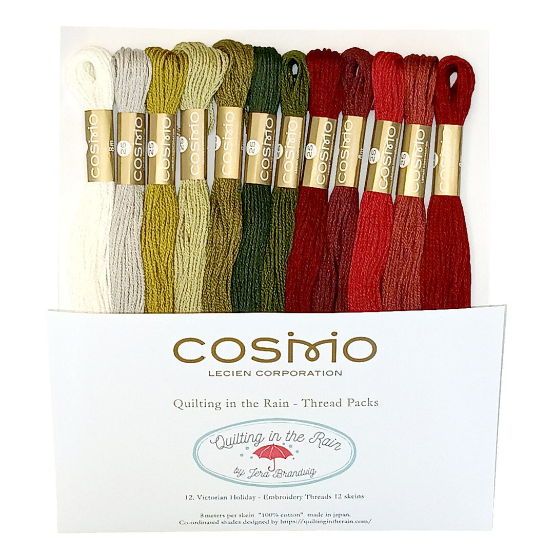 Cosmo Embroidery Floss Set - Victorian Holiday