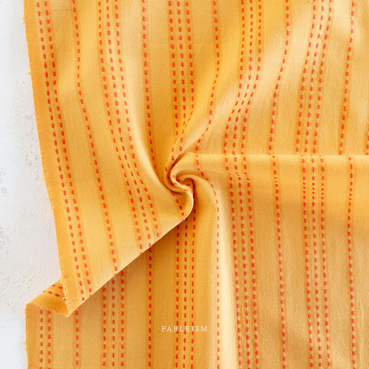 Lucky Loom - Stitch Stripe in Tumeric (LL07SSP)
