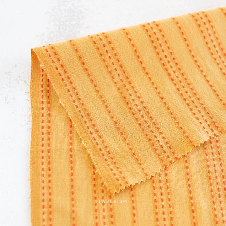 Lucky Loom - Stitch Stripe in Tumeric (LL07SSP)
