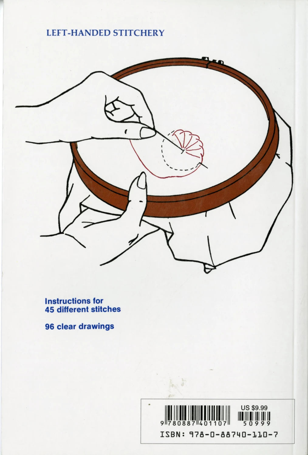 Left Handed Stitchery Book