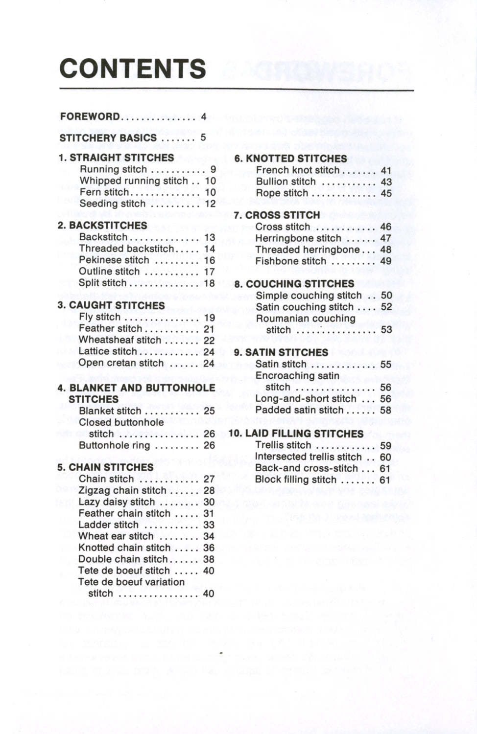 Left Handed Stitchery Book