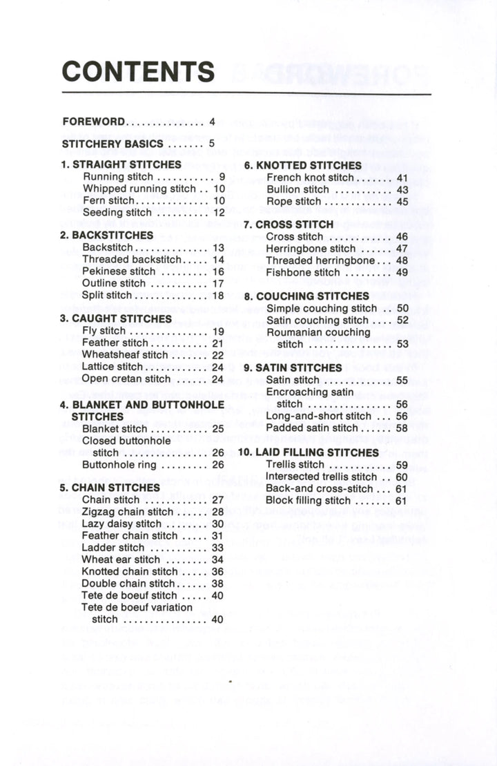 Left Handed Stitchery Book