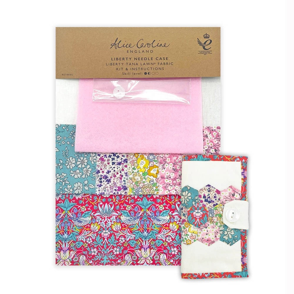 Liberty Fabric Needle Case EPP Kit