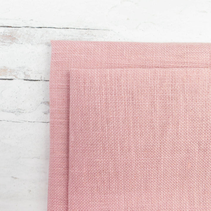 32 ct Belfast Linen - Ash Rose