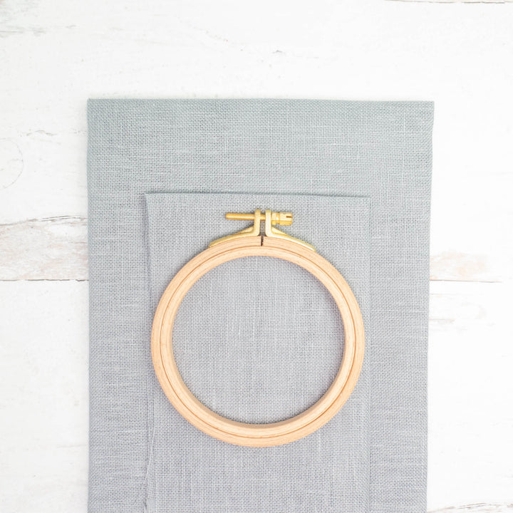 28 ct Country French Linen - Rain