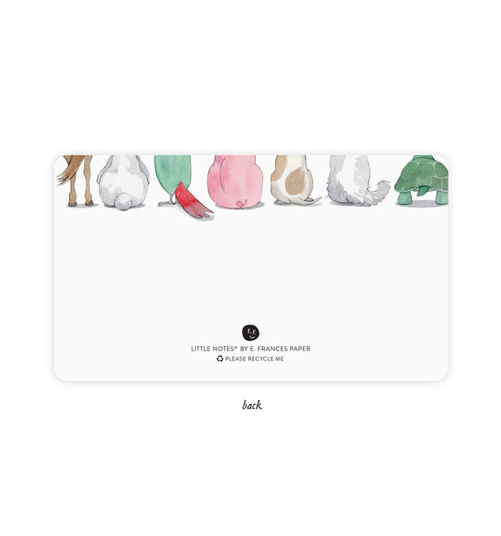 Animal Friends Little Notes