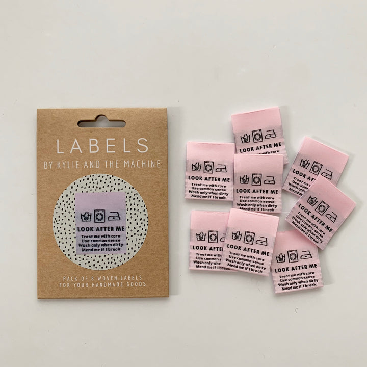 Retired - LOOK AFTER ME Woven Labels