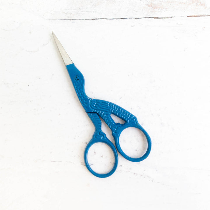 Dark Blue Little Stork Scissors