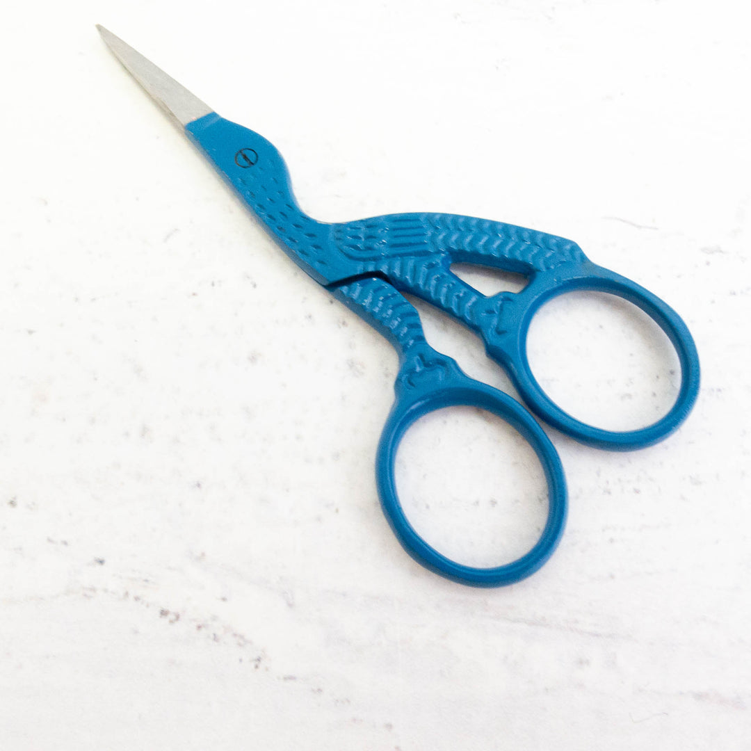 Dark Blue Little Stork Scissors