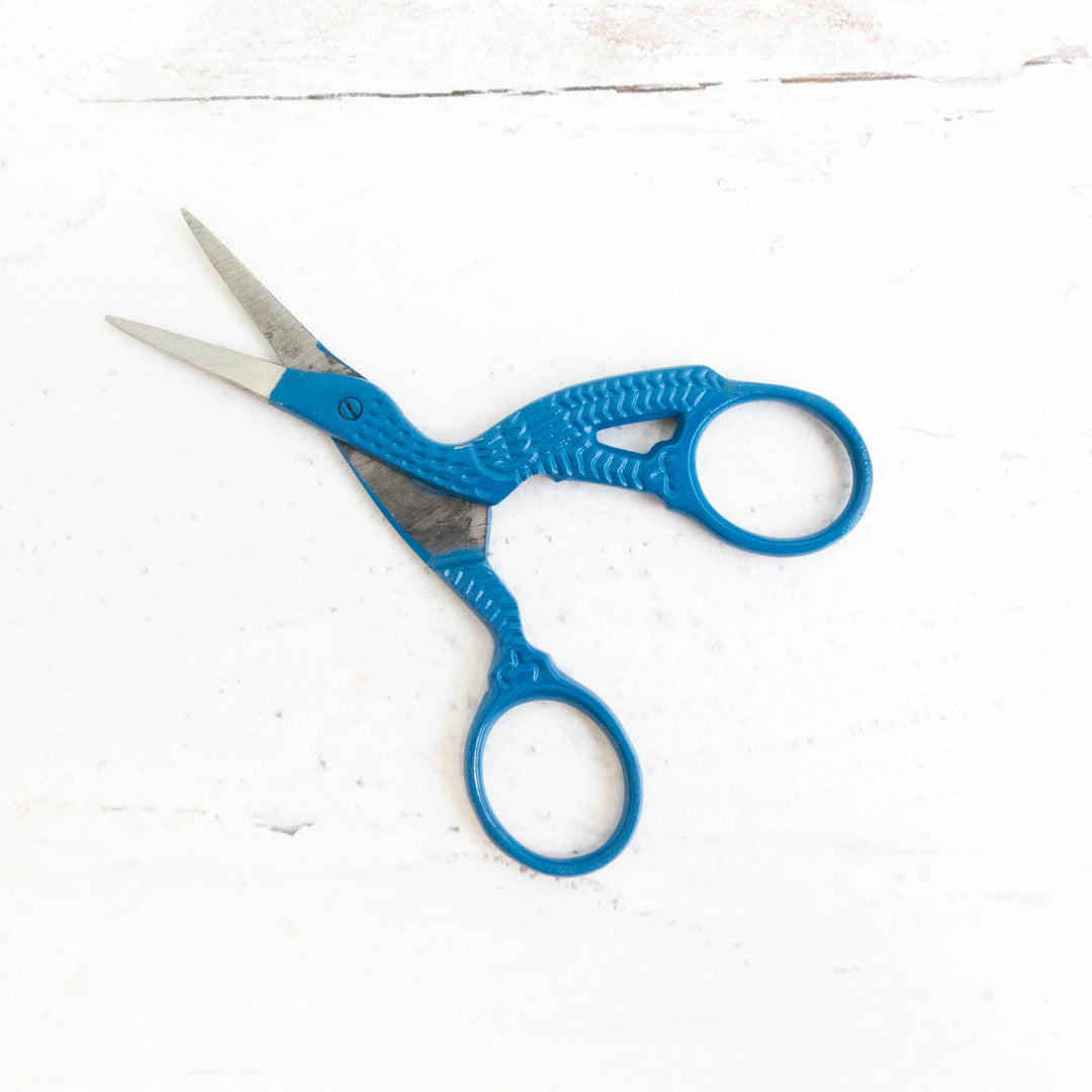 Dark Blue Little Stork Scissors