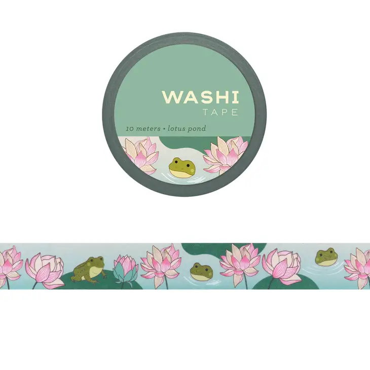 Lotus Pond Washi Tape