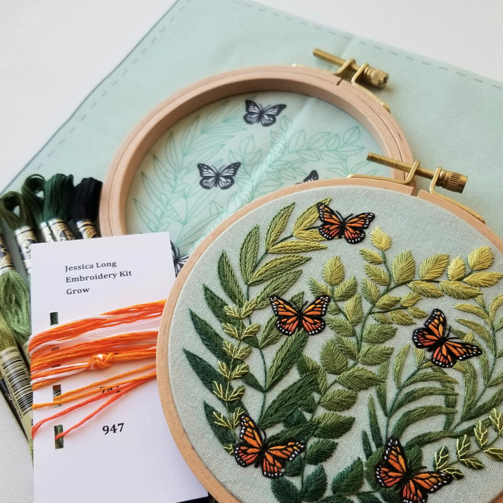 Love Grows Embroidery Kit