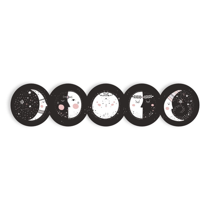 Lunar Phases Vinyl Sticker