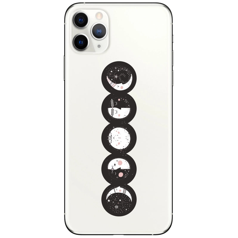Lunar Phases Vinyl Sticker