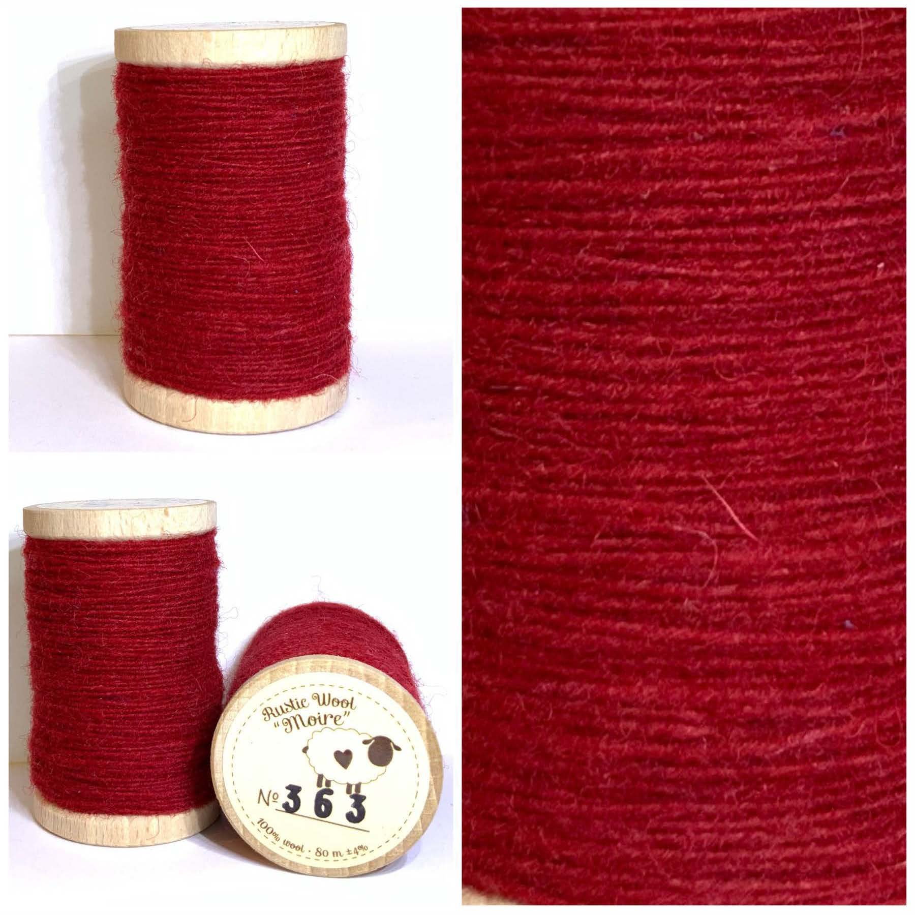Moire Rustic Wool Thread Moire Rustic 100% Wool Thread – Snuggly Monkey