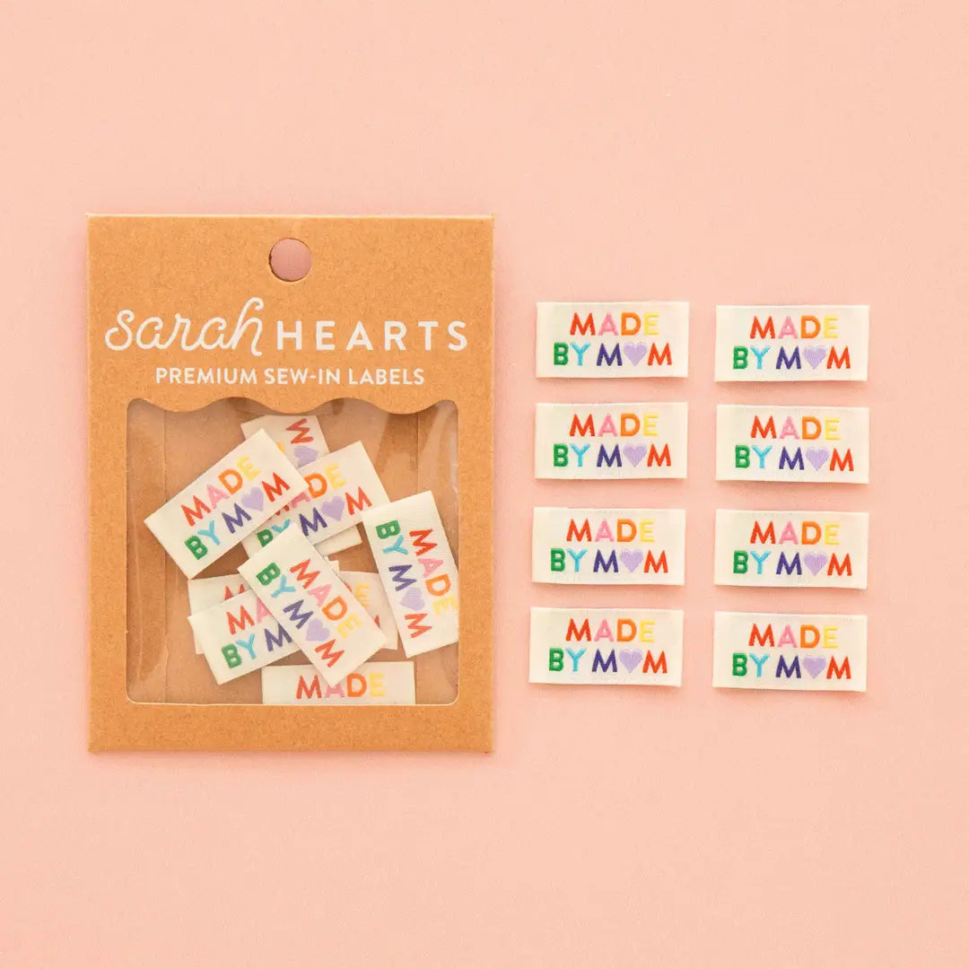 Made by Mom Woven Labels