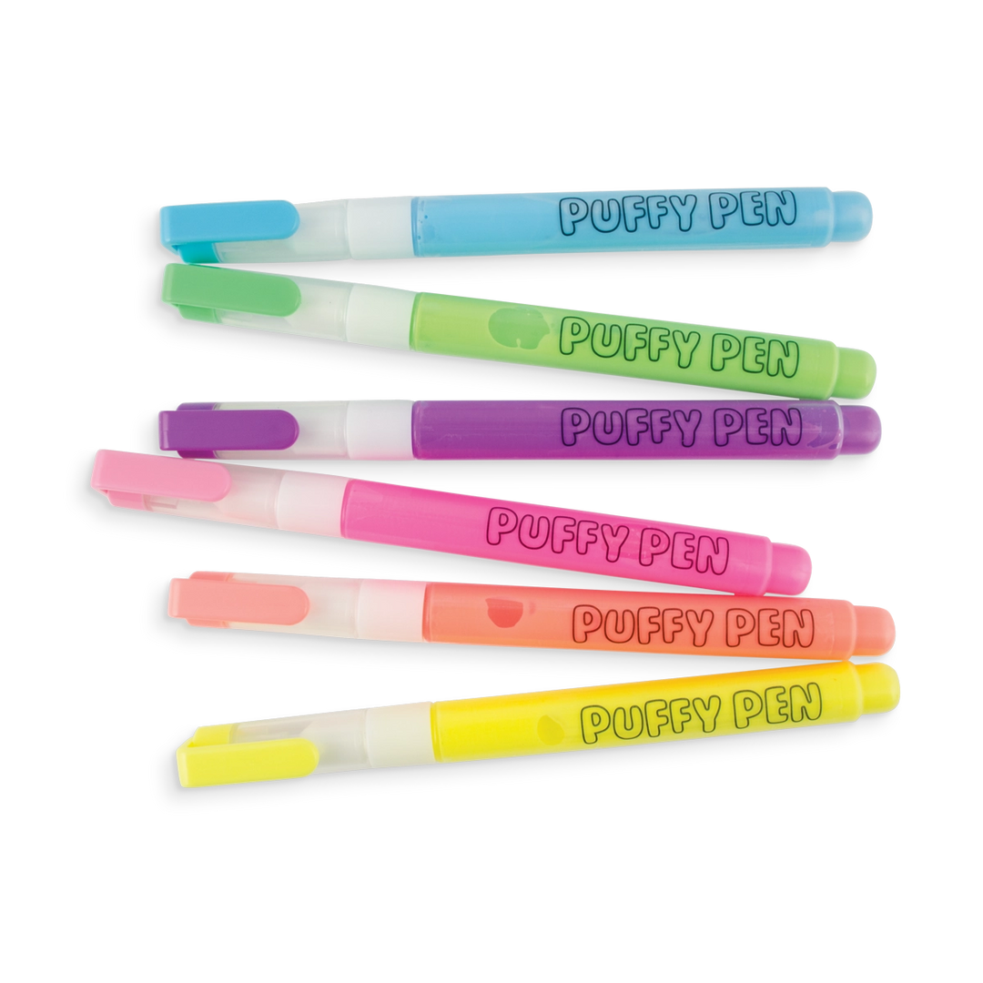 5 Styles Three-dimensional Popcorn Pens Jelly Fudge Magic Puffy