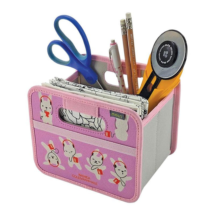 Mini Foldable Fabric Storage Box - Ruby Star Society Rabbeats