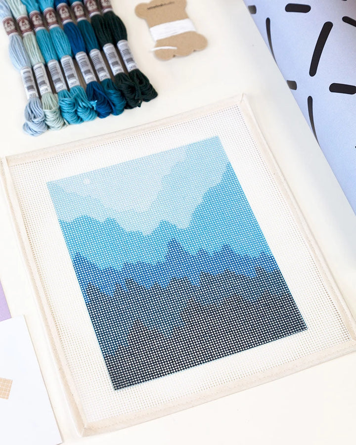 Misty Mountain Needlepoint Kit