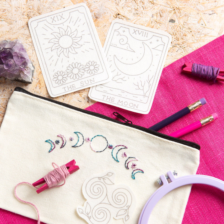 Modern Mystic Stick & Stitch Embroidery Patterns