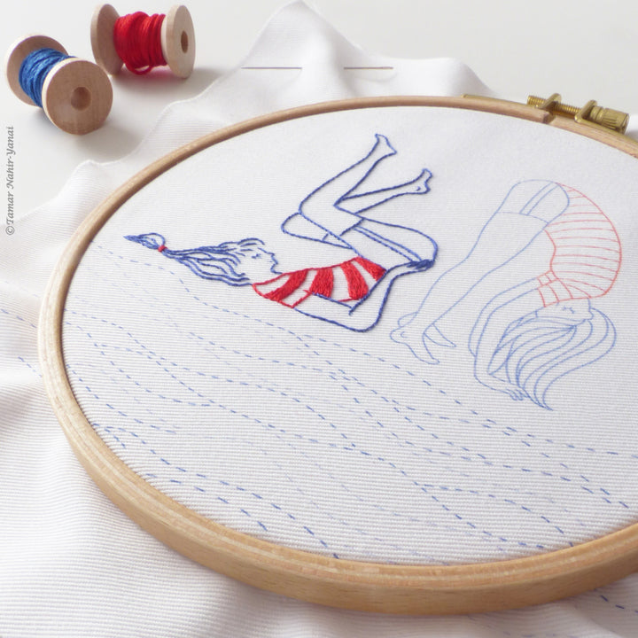 Morning Stretch Embroidery Kit