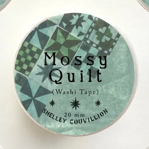Mossy Quilt Washi Tape