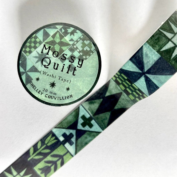 Mossy Quilt Washi Tape